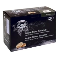Boîte 120 Bisquettes Chêne - Bradley Smoker
