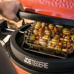 2 Paniers Rôtissoire + Tige JoeTisserie Barbecue Classic Et Big Joe - Kamado Joe -Cuisine Grill Magasin 2 paniers joetisserie classic big kamado joe 2020000029953 5