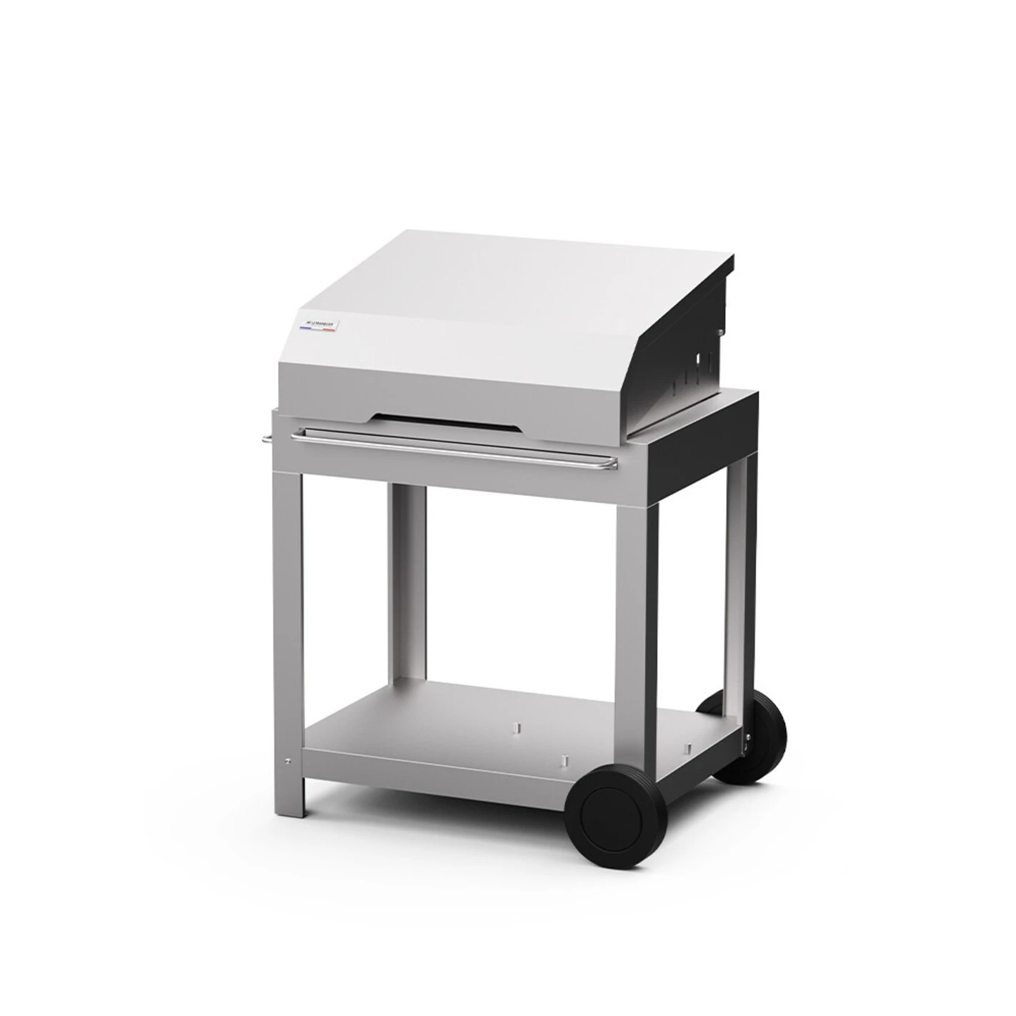 Combo Plancha Gaz Amalia Silver Edition 360 (capot + Chariot) - Le Marquier 2 Combo Plancha Gaz Amalia Silver Edition 360 (capot + Chariot) - Le Marquier – Image 2