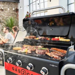 Barbecue Hybride Gaz Et Charbon Gas2Coal 440 - Char-Broil -Cuisine Grill Magasin barbecue gas2coal 440 hybride gaz et charbon charbroil 4260547594448 6