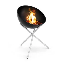 Brasero Rond En Acier émaillé Bowl + Trépied + Plancha - Höfats -Cuisine Grill Magasin bowl hofats pied haut plancha 4260447331020 8