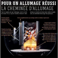 Kit Cheminée D'allumage Weber (briquettes + Allume-feux Inclus) 9 Kit Cheminée D'allumage Weber (briquettes + Allume-feux Inclus) -Cuisine Grill Magasin cheminee d allumage weber 0077924041068 4