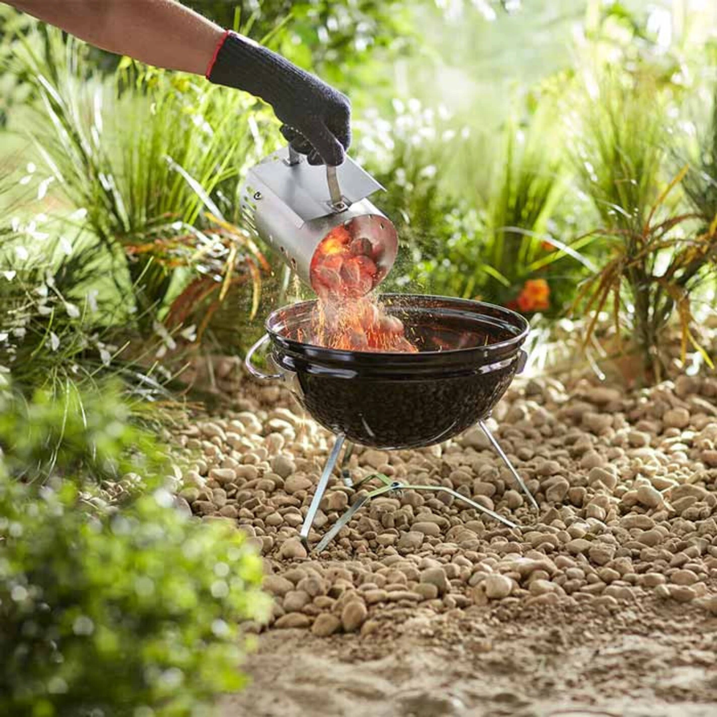 Cheminée D'allumage Weber Petit Modèle Barbecue Smokey Joe 5 Cheminée D'allumage Weber Petit Modèle Barbecue Smokey Joe – Image 5