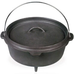 Cocotte 9L En Fonte Trépied Junko - Barbecook -Cuisine Grill Magasin cocotte 9l fonte 5400269227210 2
