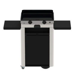 Combo Plancha Gaz Fusion 60 Inox Marin 2 Brûleurs Avec Chariot - ENO -Cuisine Grill Magasin combo fusion 60 inox eno 3224780043386 2