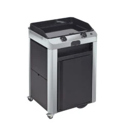 Combo Plancha Gaz Fusion 60 Inox Marin 2 Brûleurs Avec Chariot - ENO -Cuisine Grill Magasin combo fusion 60 inox eno 3224780043386 3