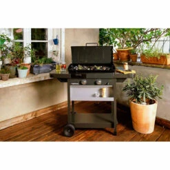 Combo Plancha Gaz EX Plus (chariot + Couvercle) - Campingaz -Cuisine Grill Magasin ex plus couvercle campingaz 3138522124168 3