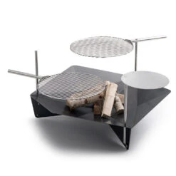 Grille Brasero ⌀55 Cm Inox Pour Triple Höfats -Cuisine Grill Magasin grille inox brasero triple hofats 55 cm 4260447330467 2