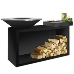 Cuisine Grill Magasin -Cuisine Grill Magasin island noir 85 100 ceramique gris fonce 2020000019978 1