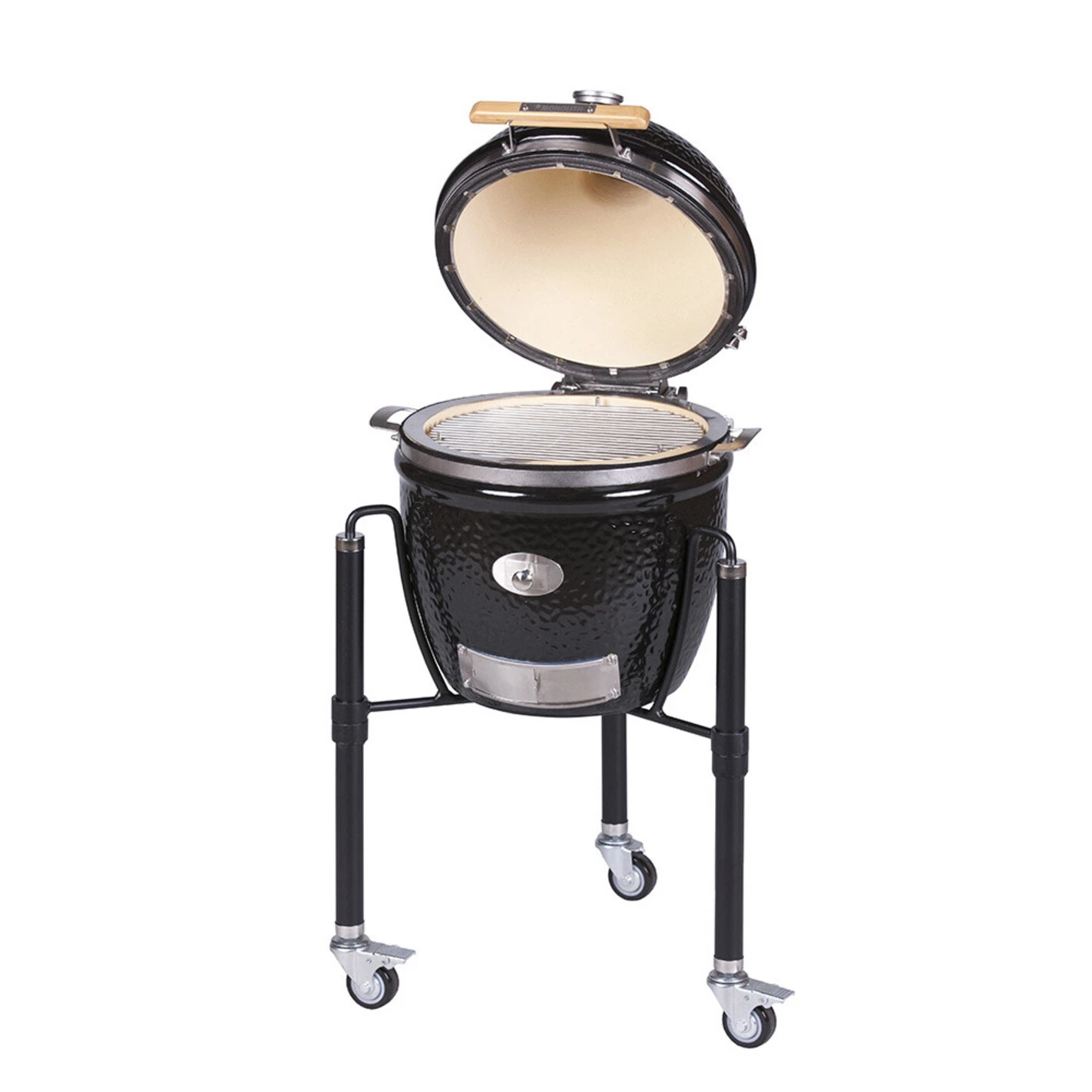 Barbecue Kamado JUNIOR Pro 2.0 Noir + Chariot - Monolith* 4 Barbecue Kamado JUNIOR Pro 2.0 Noir + Chariot - Monolith* – Image 4