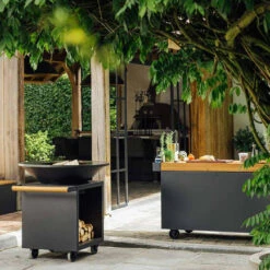 Brasero Plancha Classic Storage Pro 100 Noir + Housse - Ofyr -Cuisine Grill Magasin ofyr classic storage 100 pro noir 2020000021971 4