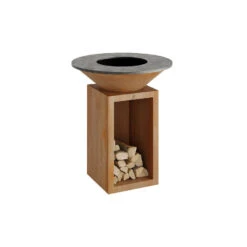 Cuisine Grill Magasin -Cuisine Grill Magasin pack brasero plancha storage 85 corten couvercle 2020000033691 1