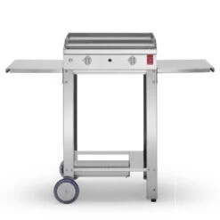 Pack Plancha Gaz Chef 55 Lisse + Chariot - Planet -Cuisine Grill Magasin pack plancha gaz chef 55 lisse chariot planet 2020000031949 2
