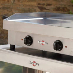 Pack Plancha Gaz Saveur 64 Cm + Desserte Plein Air - Krampouz -Cuisine Grill Magasin pack saveur 64 cm chariot plein air 2020000031468 4