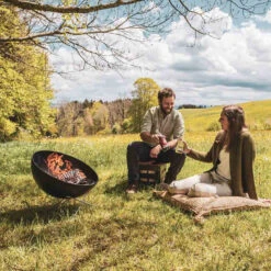 Pied Bas étoilé Brasero Bowl 57 - Höfats -Cuisine Grill Magasin pied bas etoile bowl 57 hofats 4064251003438 3