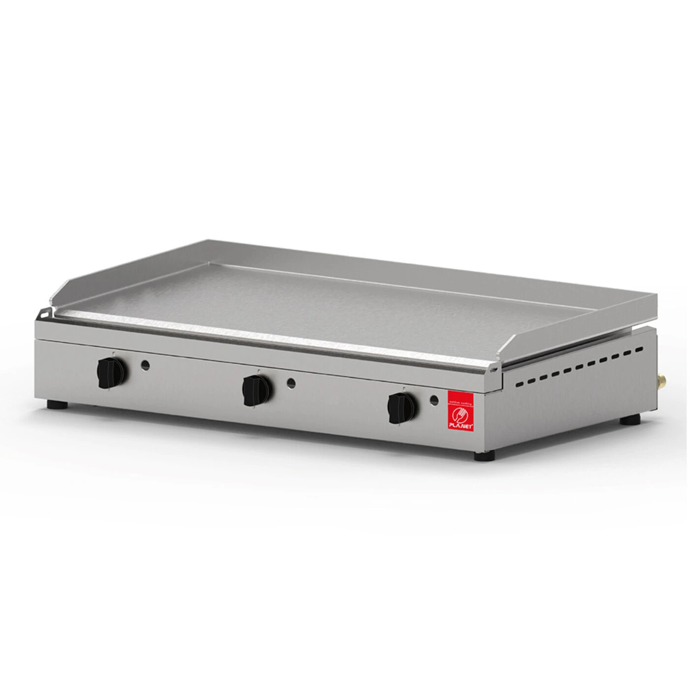 Plancha Gaz Alfa 800 Lisse Inox - Planet 1 Plancha Gaz Alfa 800 Lisse Inox - Planet