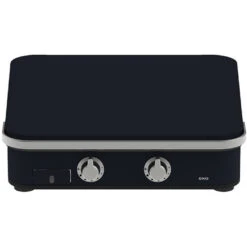 Plancha Gaz Enosign 65 Bleue Navy Avec Capot - ENO* -Cuisine Grill Magasin plancha enosign 65 bleue navy capot gaz eno 3224780040088 7