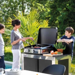 Plancha Enosign 65 Inox Et Noir Avec Capot - ENO* 16 Plancha Enosign 65 Inox Et Noir Avec Capot - ENO* -Cuisine Grill Magasin plancha enosign 65 inox et noir capot 3224780041207 7