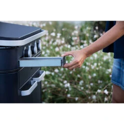 Plancha Gaz Enosign 80 Bleue Navy Avec Capot - ENO* -Cuisine Grill Magasin plancha enosign 80 bleue navy capot eno 3224780040095 6