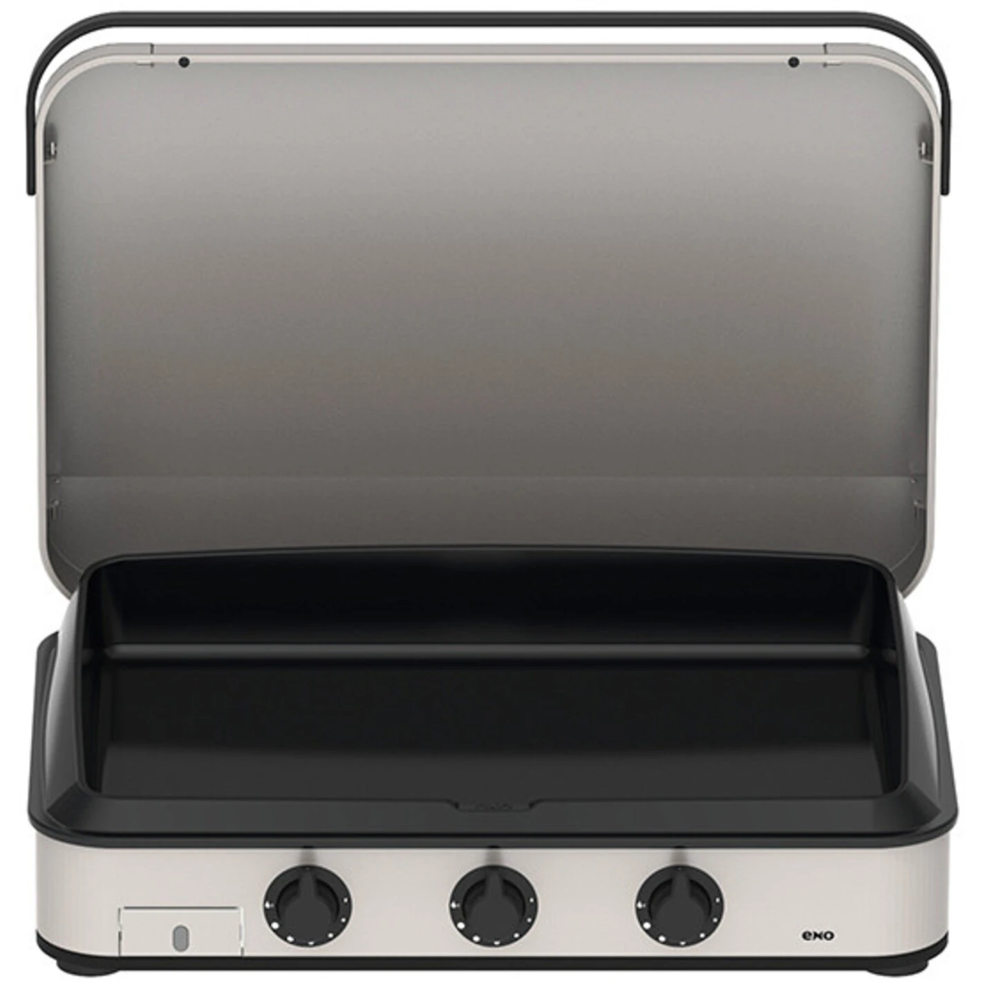 Plancha Gaz Enosign 80 Inox Avec Capot - ENO* 1 Plancha Gaz Enosign 80 Inox Avec Capot - ENO*