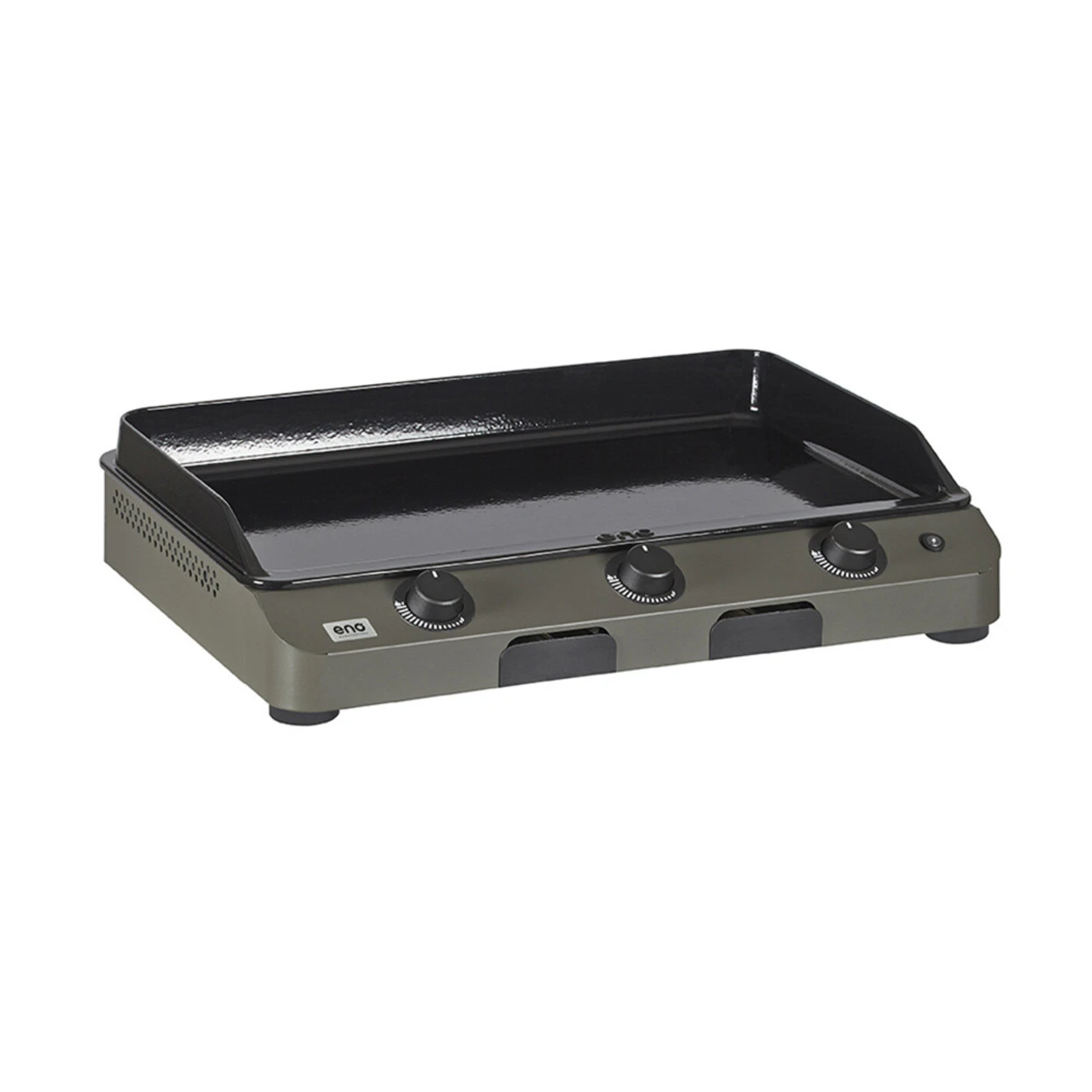 Plancha Gaz Fusion 75 En Acier Gris Cargo - ENO 2 Plancha Gaz Fusion 75 En Acier Gris Cargo - ENO – Image 2