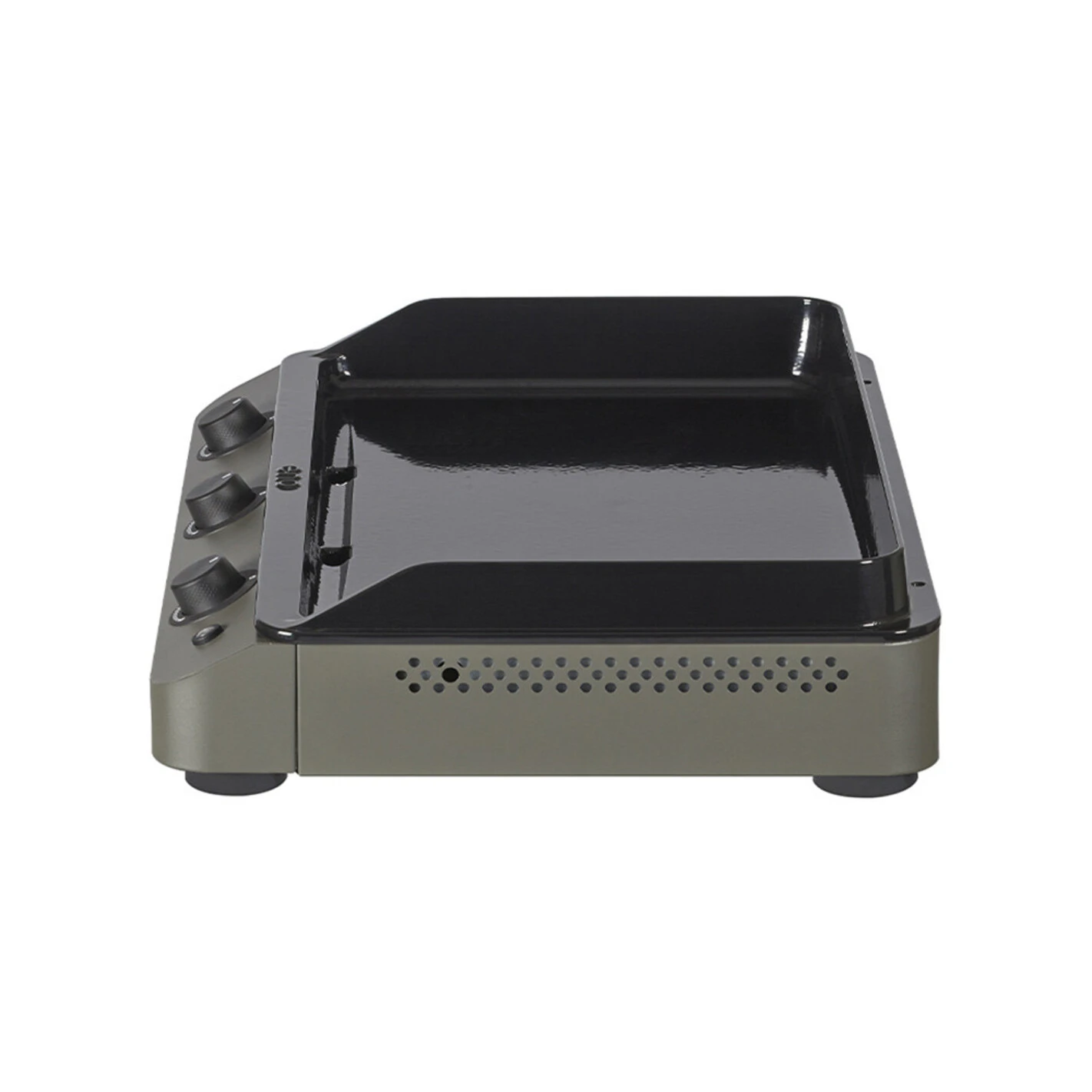 Plancha Gaz Fusion 75 En Acier Gris Cargo - ENO 3 Plancha Gaz Fusion 75 En Acier Gris Cargo - ENO – Image 3