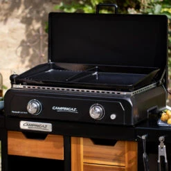 Plancha Gaz Blue Flame LXD Twin + Couvercle - Campingaz 12 Plancha Gaz Blue Flame LXD Twin + Couvercle - Campingaz -Cuisine Grill Magasin plancha gaz blue flame lxd twin campingaz 3138522119416 5