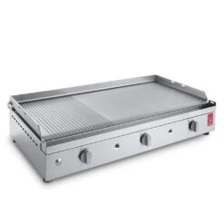 Plancha Gaz Chef 80 Lisse Rainurée - Planet 7 Plancha Gaz Chef 80 Lisse Rainurée - Planet -Cuisine Grill Magasin plancha gaz planet chef 80 lisse rainuree 8033945788858 3