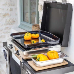 Plancha Gaz Initial 50 Fonte émaillée - ENO 9 Plancha Gaz Initial 50 Fonte émaillée - ENO -Cuisine Grill Magasin plancha initial 50 eno 3224780041818 4