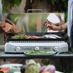 Plancha Gaz Master 3 LX + Couvercle - Campingaz 14 Plancha Gaz Master 3 LX + Couvercle - Campingaz -Cuisine Grill Magasin plancha master 3 lx campingaz 3138522112189 6