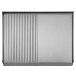 Plancha Gaz Encastrable Oasi 55 Lisse Rainurée Feu Dual - Planet -Cuisine Grill Magasin plancha planet gaz oasi 55 lisse rainuree feu dual 8033945789107 2