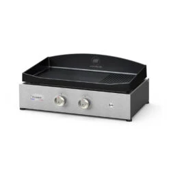 Combo Plancha Gaz Pure Grill 260 Édition Inox (chariot + Capot) - Le Marquier -Cuisine Grill Magasin plancha pure edition inox capot le marquier 3339380163829 4