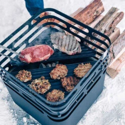 Plancha Fonte émaillée Pour Cube - Höfats -Cuisine Grill Magasin plaque fonte cube 4260447330283 4