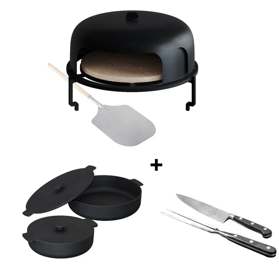 Set Pizza EXPERT Pour Brasero 100 - Ofyr 1 Set Pizza EXPERT Pour Brasero 100 - Ofyr
