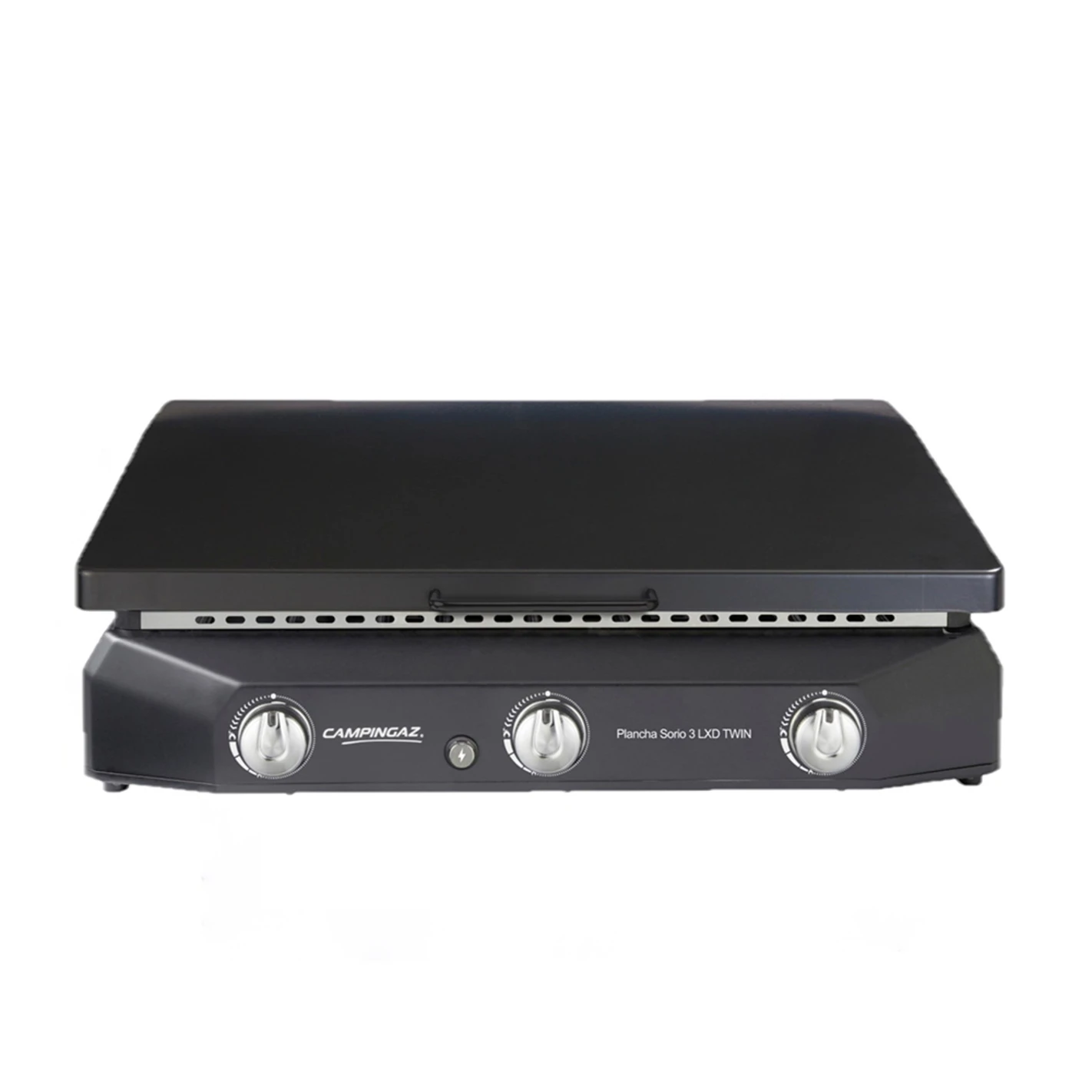 Plancha Gaz Sorio 3 LXD Twin + Couvercle - Campingaz 3 Plancha Gaz Sorio 3 LXD Twin + Couvercle - Campingaz – Image 3