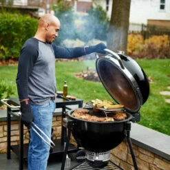 Barbecue Kamado Summit E6 - Weber -Cuisine Grill Magasin summit kamado e6 0077924159152 4