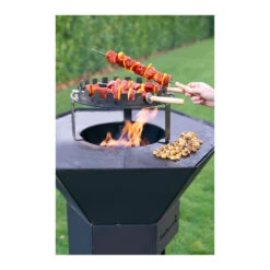 Support à Brochettes Dynamic Centre Pour Brasero Nestor - Barbecook -Cuisine Grill Magasin support brochettes dynamic centre barbecook 5404035701508 2