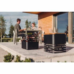 Tablette Pour Brasero Cube En Bambou - Höfats -Cuisine Grill Magasin tablette bambou cube hofats 4260447330146 3