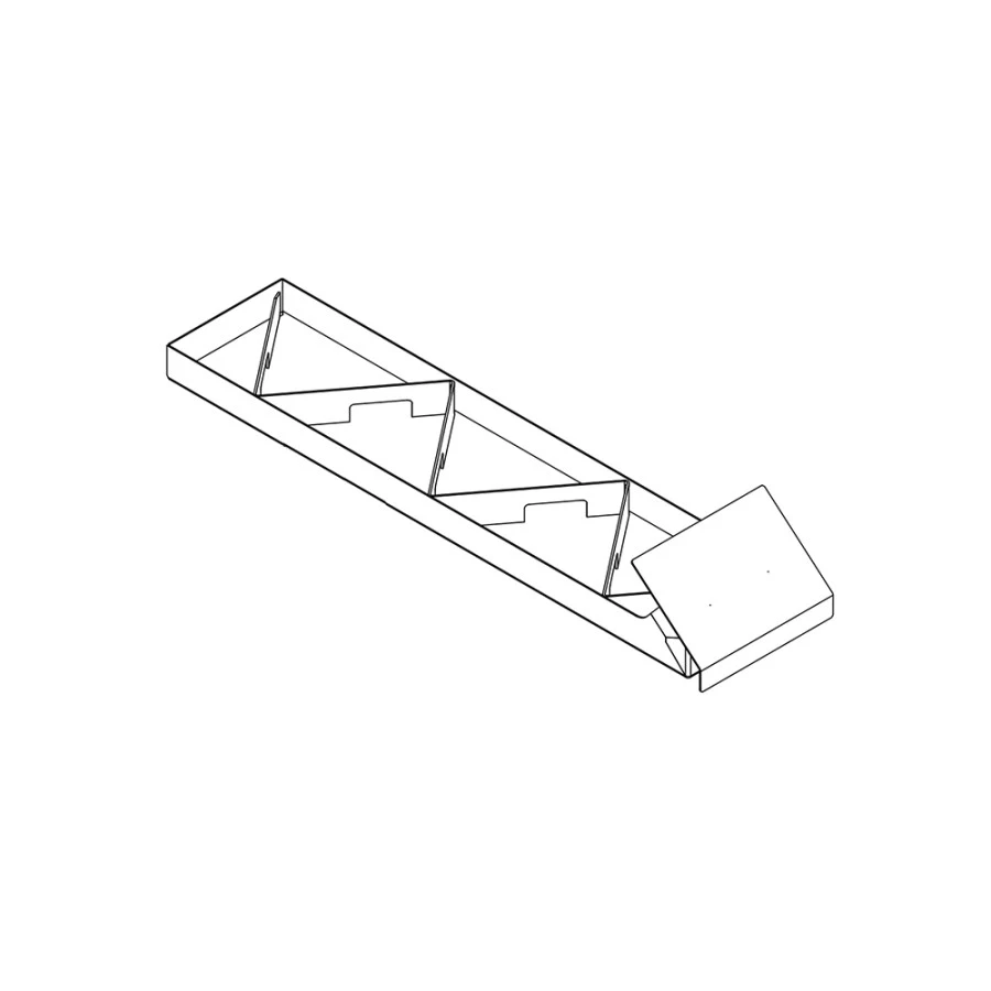 Tiroir Récupérateur De Graisse Pour Plancha Indoor 540 Et Domestic - Forge Adour 1 Tiroir Récupérateur De Graisse Pour Plancha Indoor 540 Et Domestic - Forge Adour